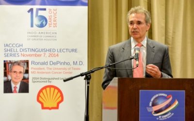 Distinguished Lecture “Making Cancer History in Texas, the Nation and the World”