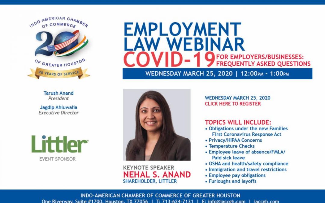 Covid-19 Employment Law Webinar