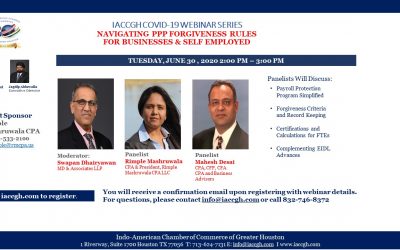 IACCGH Covid-19 Webinar Series: Navigating PPP Forgiveness Rules For Businesses and Self Employed