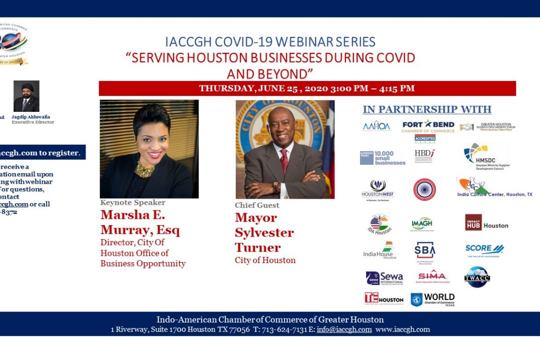 IACCGH Covid-19 Webinar Series: Serving Houston Businesses During Covid and Beyond
