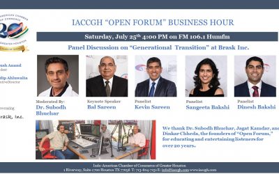 IACCGH “Open Forum” Business Hour